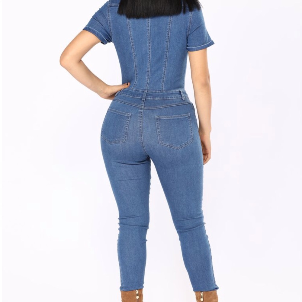 Jean jumpsuit